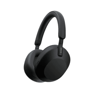 Sony Wireless Industry Leading Active Noise Cancelling Over Ear Headphones | 3 Min Quick Charge | Black | WH-1000XM5