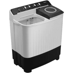 Samsung 7.5 5 Star Semi-Automatic Top Load Washing Machine | WT75B3200GG/TL | Black GRAY |