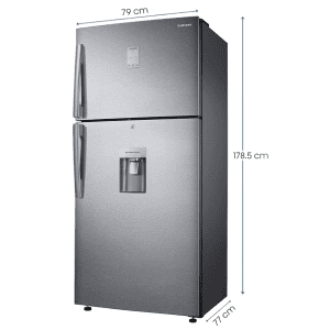 Samsung 523L 2 Star Frost-Free Double Door Digital Inverter Refrigerator | RT54B6558SL/TL | Steel