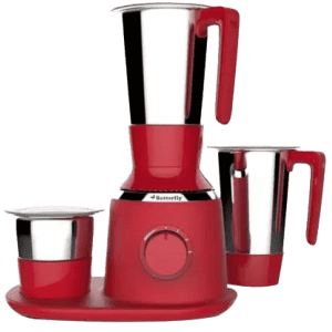 Butterfly SPECTRA Spectra 750 W Juicer Mixer Grinder | 3 Jars | Red