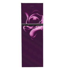 Kelvinator Frost Free KRF-B270PRV Purple Red | 252 Ltr | 3 Star Double Door Refrigerator