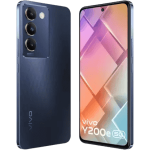 vivo Y200E 5G | 128 GB | 6 GB RAM | Black Diamond