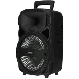 Gizmore GIZ WHEELZ T 1050 Bluetooth Party Speaker | 10 W  | Black