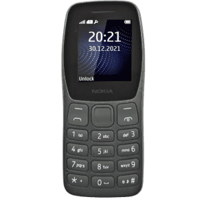 Nokia 105 Plus DS | Charcoal | TA-1456