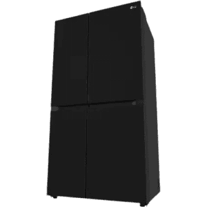 LG Frost Free Side by Side Refrigerator | GL-B257DBMX | 655 L | Black Glass
