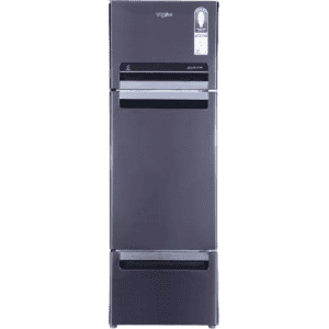 Whirlpool 260 L Frost Free Triple Door Refrigerator | FP 283D PROTTON ROY | Steel Onyx