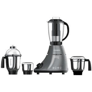 Crompton Gleamer Juicer Mixer Grinder  | 4 jar | 750X 750 W | Grey