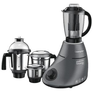 Crompton Gleamer Juicer Mixer Grinder  | 4 jar | 750X 750 W | Grey