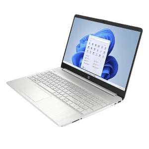 HP Laptop | 15s-fq5186TU | 12th Gen Intel Core i3 1215U | 8GB /512GB/Intel UHD Graphics/Backlit KB/Win 11| Natural Silver