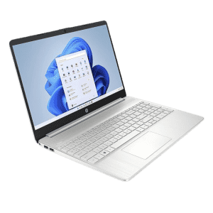 HP Laptop | 15s-fq5186TU | 12th Gen Intel Core i3 1215U | 8GB /512GB/Intel UHD Graphics/Backlit KB/Win 11| Natural Silver