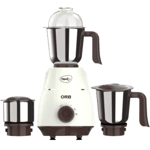 Pigeon 15597 ORB 750 Mixer Grinder | 3 Jars, White
