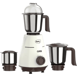 Pigeon 15597 ORB 750 Mixer Grinder | 3 Jars, White