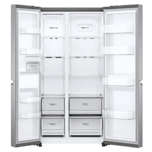 LG Refrigerator | GC-B257SLUV.APZQEBN | 694 Litres | Frost Free Side by Side Refrigerator with Door Cooling Plus Technology | Platinum Silver