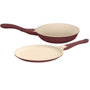 IMPEX | RUBY 2 PCS DIECAST NONSTICK COOKWARE SET