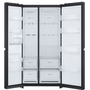LG |  GL-B257DLWX | 655 litres | Side by Side Refrigerator | Linen White