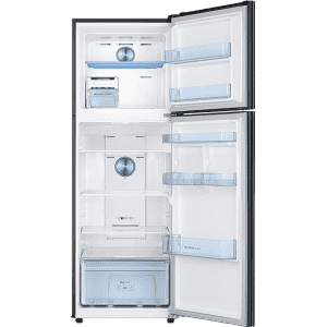 Samsung Digital Inverter Frost-Free Double Door Refrigerator Appliance | RT37C4523BX/HL | 322 L/3 Star | Luxe Black