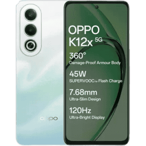 OPPO K12x 5G | 45W | 8 GB RAM | 256 GB  | Breeze Blue