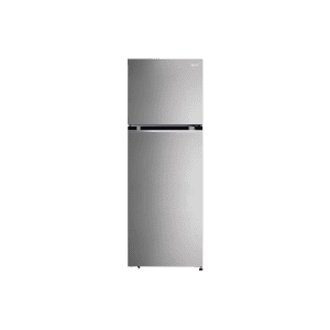 LG  Frost Free Double Door Refrigerator | 343L | 3 Star | Smart Inverter Compressor | Shiny Steel | GL-S382SPZX