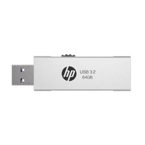 HP Flash Drive |  818 W | 64GB  | USB 3.2 | Silver Metal