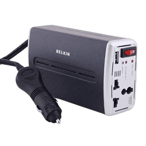 Belkin F5L071Ak 200W Ac Anywhere And With Usb Port For MP3 Players