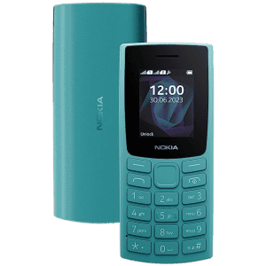 Nokia 105 DS Cyan Dual Sim Keypad Phone