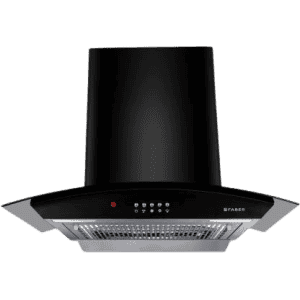 Faber Hood Ace Pro HC PB BK 60 Auto Clean Wall Mounted Chimney 1100 CMH | Black