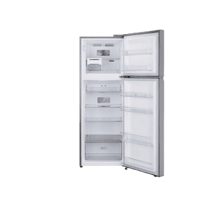 LG  Frost Free Double Door Refrigerator | 343L | 3 Star | Smart Inverter Compressor | Shiny Steel | GL-S382SPZX