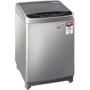 LG 10 Kg Inverter Fully-Automatic Top Loading Washing Machine T10SJSS1Z Free | Silver