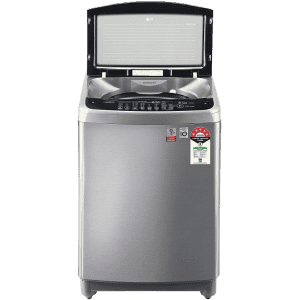 LG 10 Kg Inverter Fully-Automatic Top Loading Washing Machine T10SJSS1Z Free | Silver