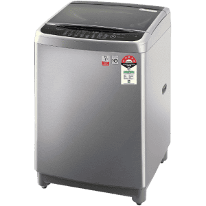 LG 10 Kg Inverter Fully-Automatic Top Loading Washing Machine T10SJSS1Z Free | Silver