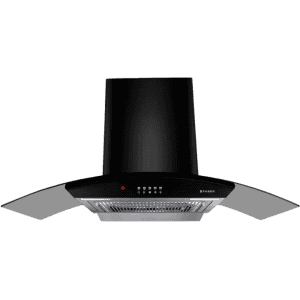 Faber Hood Ace Pro Wall Mounted Chimney | 3D | 90 cm | Black | HC PB FL BK