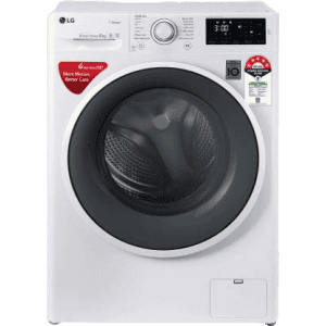 LG 6 kg 5 Star Fully Automatic Front Load with In-built Heater-FHT1006ZNW.ABWQEIL | White