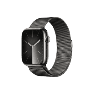 APPLE WATCH SERIES 9 | 45MM CEL GRAPHITE SS CASE | GRAPHITE MILANESE LOOP