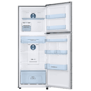 Samsung 314 L 3 Star Inverter Frost Free Double Door Refrigerator | RT34A4533W |  White