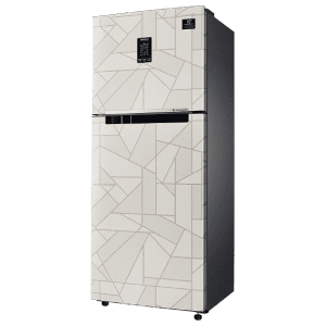 Samsung 314 L 3 Star Inverter Frost Free Double Door Refrigerator | RT34A4533W |  White