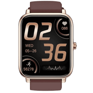 fire boltt REBEL 46.5mm | 1.83 HD full touch display | multiple sports modes Smartwatch | Rose Gold