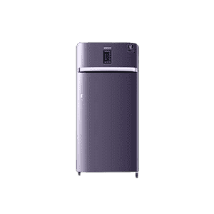 Samsung Single Door 198 Litres 4 Star Refrigerator-RR21A2E2XUT | Pebble Blue