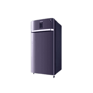 Samsung Single Door 198 Litres 4 Star Refrigerator-RR21A2E2XUT | Pebble Blue