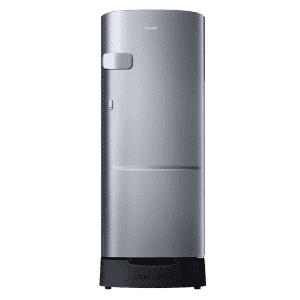 SAMSUNG 192 L Direct Cool Single Door 2 Star Refrigerator-RR20A1Z1BS8/HL | Elegant Inox