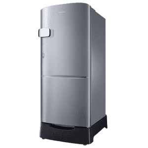 SAMSUNG 192 L Direct Cool Single Door 2 Star Refrigerator-RR20A1Z1BS8/HL | Elegant Inox