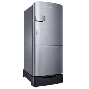 SAMSUNG 192 L Direct Cool Single Door 2 Star Refrigerator-RR20A1Z1BS8/HL | Elegant Inox