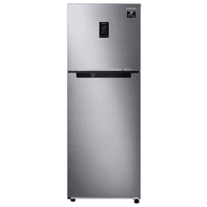 SAMSUNG 314 L Frost Free Double Door 2 Star Convertible Refrigerator-RT34A4632S9/HL | Refined Inox