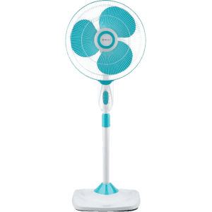 BAJAJ Airstream 3 Blade Pedestal Fan | 400 mm | Blue