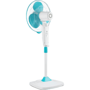 BAJAJ Airstream 3 Blade Pedestal Fan | 400 mm | Blue