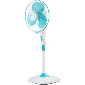 BAJAJ Airstream 3 Blade Pedestal Fan | 400 mm | Blue