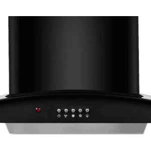 Faber Hood Ace Pro Wall Mounted Chimney | 3D | 90 cm | Black | HC PB FL BK