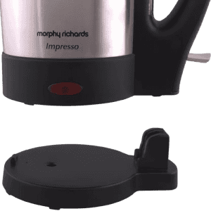 Morphy Richards Impresso Electric Kettle | 1 L | Steel Black