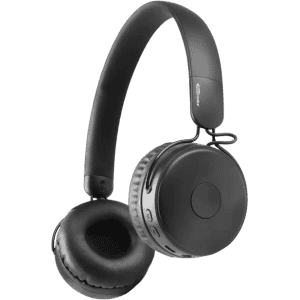 Portronics Bluetooth Headset | POR-317  | On the Ear Muffs M  | Black