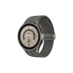 SAMSUNG Galaxy Watch5 Pro Smartwatch with Bluetooth Calling | 45mm Super AMOLED Display | Gray Titanium | SM-R920NZTAINU