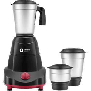 Elite PLUS ORIENT Mixer Grinder | MGEP50BR3 | 500 W | 3 Jars | Black